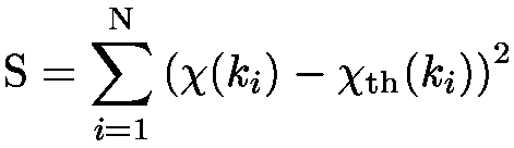 Formule des moindres carrs